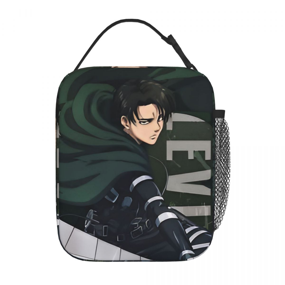 Tote Bag Sublimation - Levi Ackerman AOT Manga Isolierte Lunchtaschen,