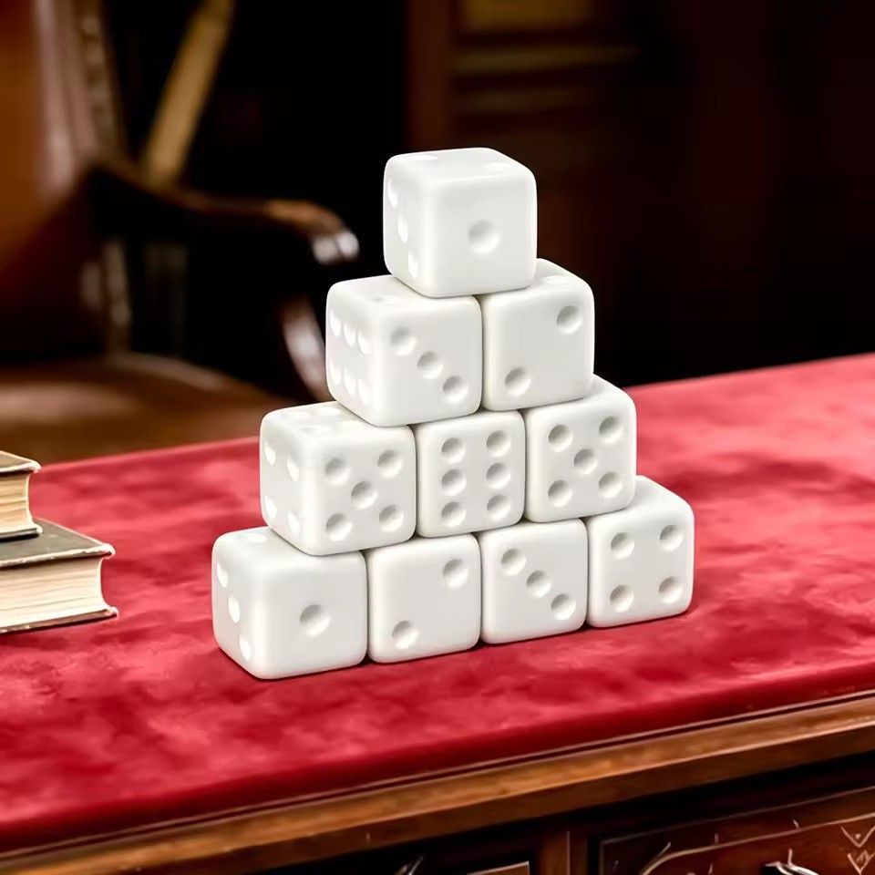 Puzzle Blank White - 10 Stück/Set Weiße Blankowürfel Lustiges Puzzlespiel