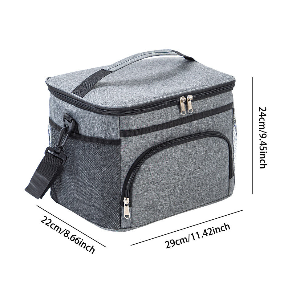 Tote Bag Sublimation - Große Kapazität PEVA Wasserdichte Isolierte Picknicktasche