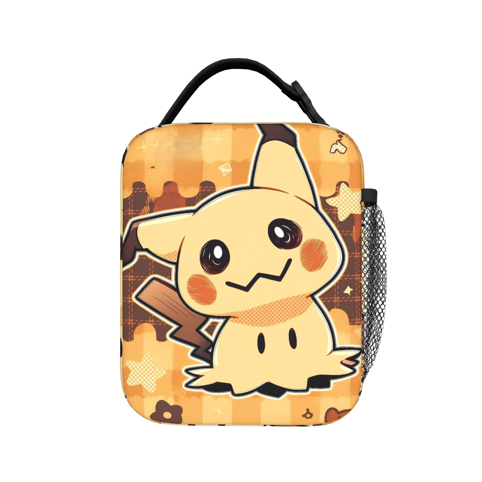 Tote Bag Sublimation - Mimikyus Niedliche Isolierte Lunch-Tasche Tragbare Poke-Mon