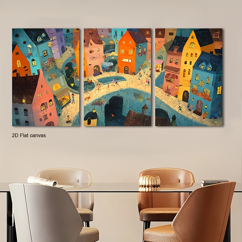 Rahmenloses Leinwandbild, 3-te – Canvas Wrap Ready Bewertung und Preis