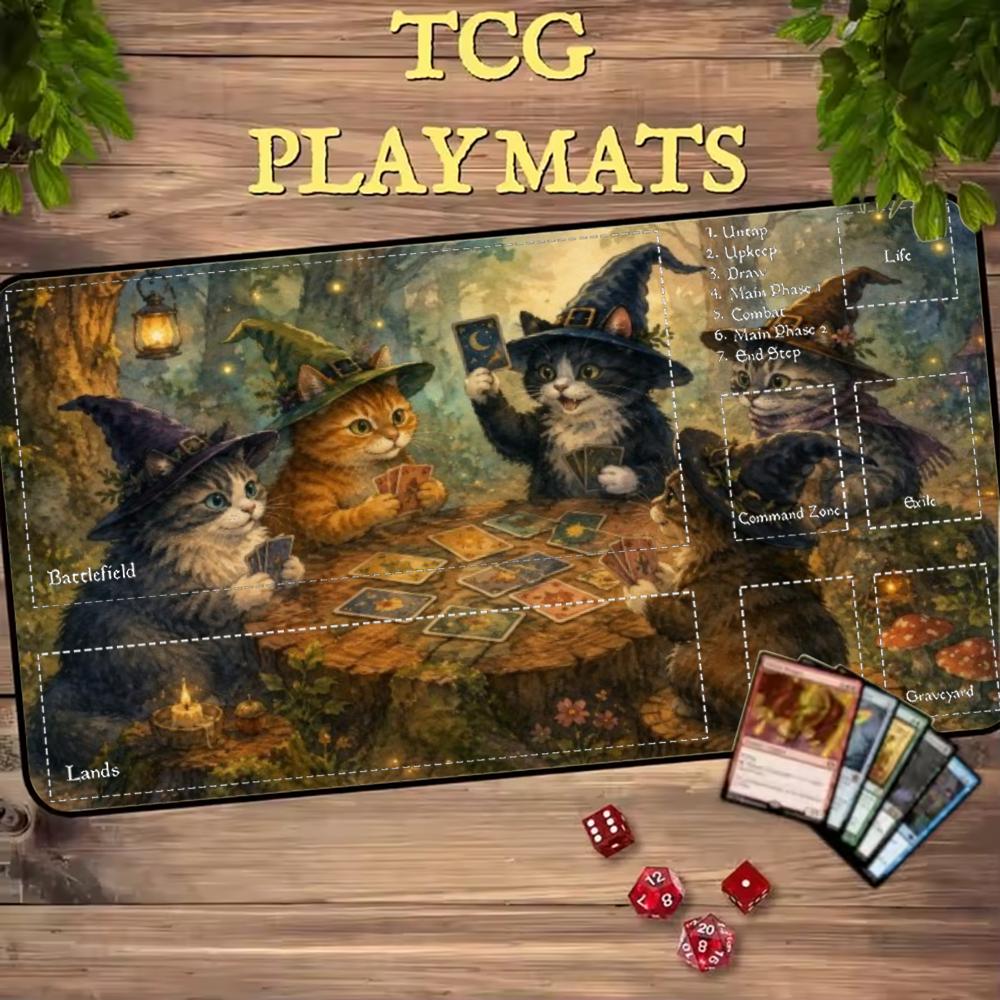 Witch Cats Spielkarten Magisch – Door Mat Blank Bewertung und Preis