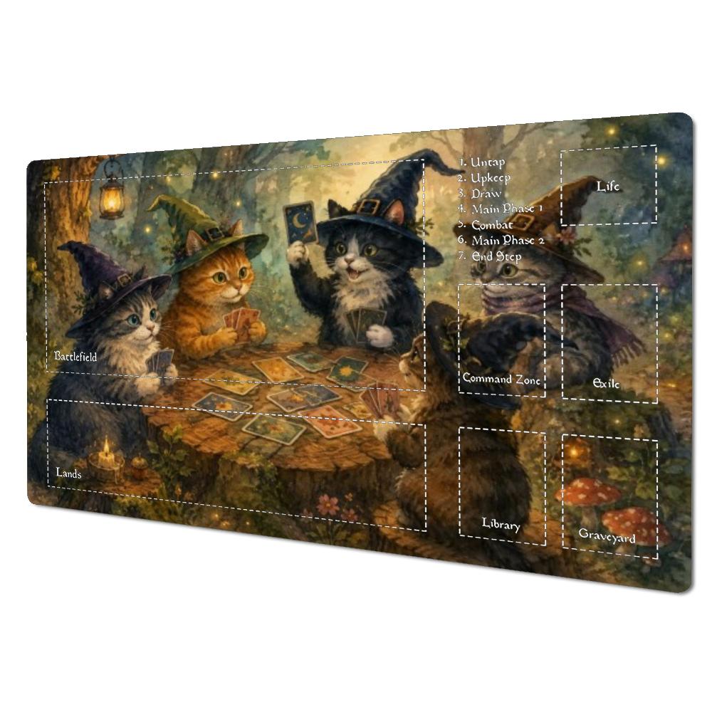 Witch Cats Spielkarten Magisch – Door Mat Blank Bewertung und Preis