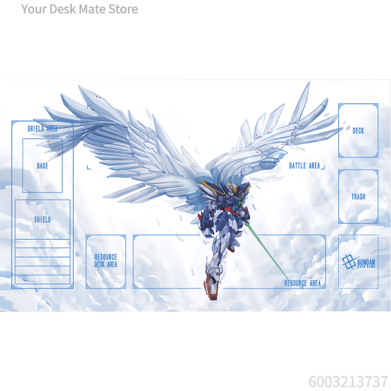 Gundam Wing Zero TCG Spielmatt – Door Mat Blank Bewertung und Preis