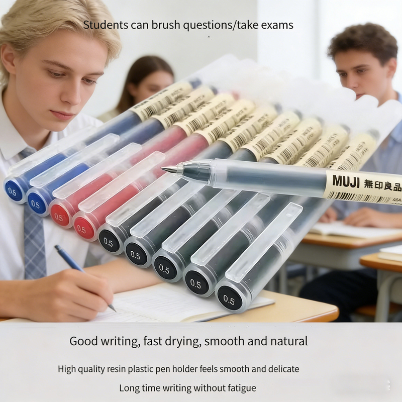 6/8-teiliges MUJI Kugelschreib – Muji Stationery Gel Pen Bewertung und Preis