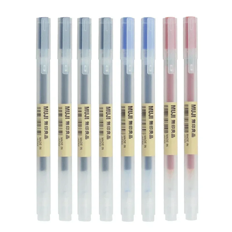 6/8 Teile/satz MUJIs Gel Stift – Muji Stationery Gel Pen Bewertung und Preis