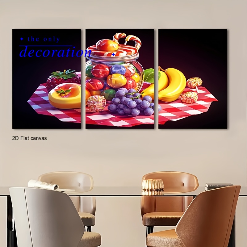 3-teiliges gerahmtes Wandbild  – Canvas Wrap Ready Bewertung und Preis