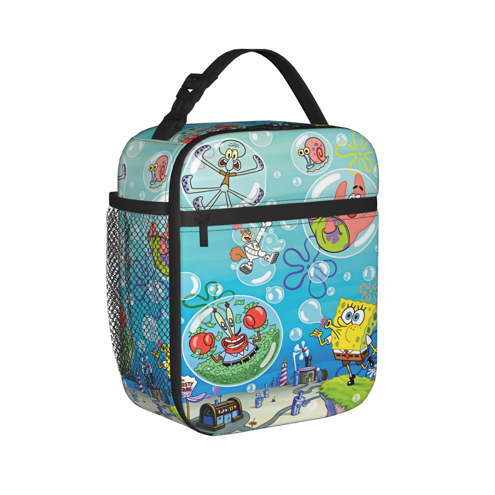 Anime Spongebobs Lunch-Tasche, – Tote Bag Sublimation Bewertung und Preis