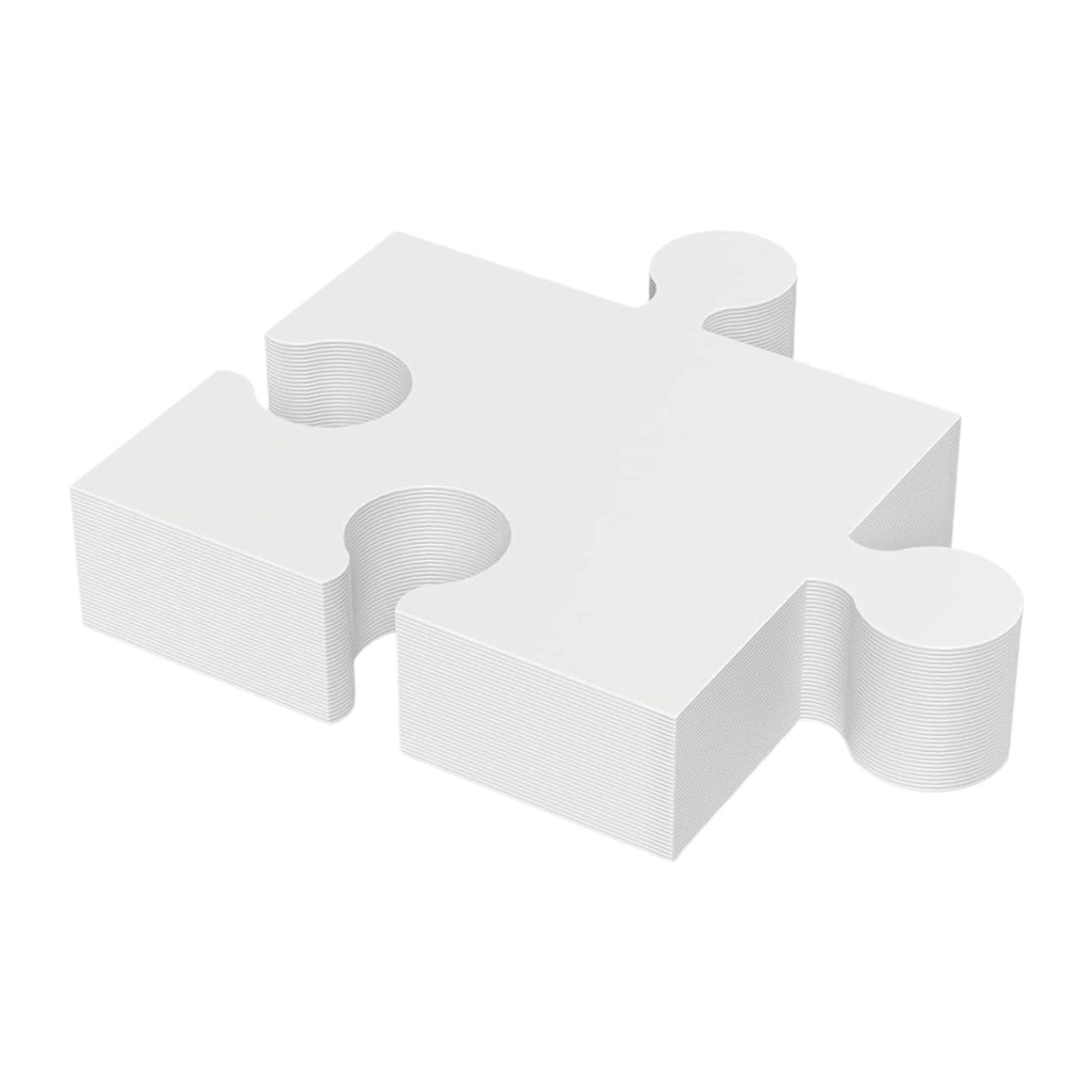 Weißes Karton-Puzzle-Set, leer – Puzzle Blank White Bewertung und Preis