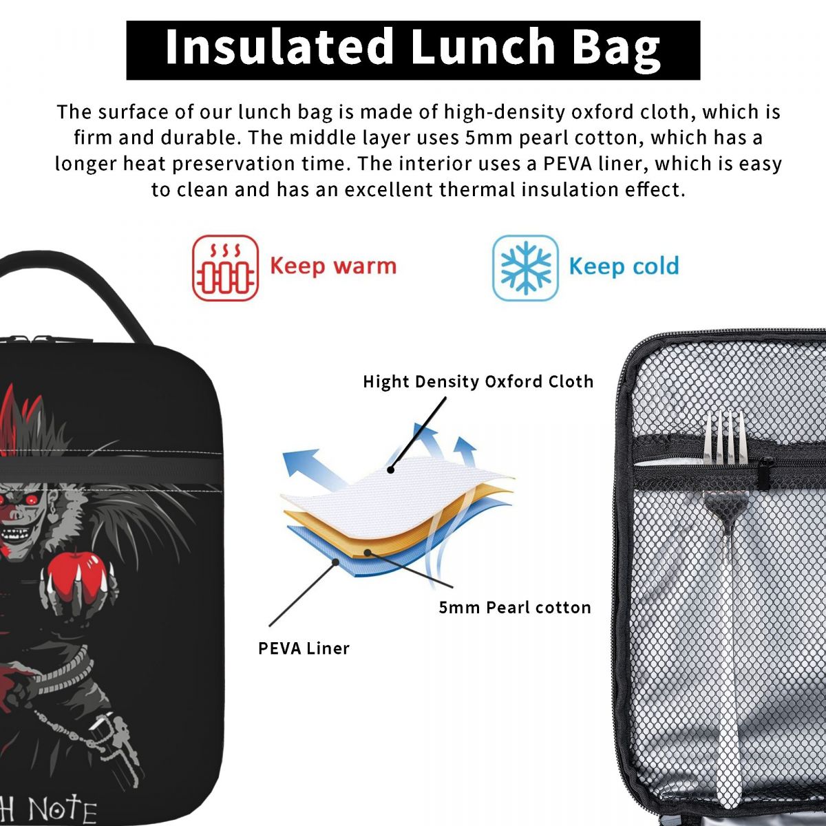 Anime Death Note L-Lawliet Iso – Tote Bag Sublimation Bewertung und Preis